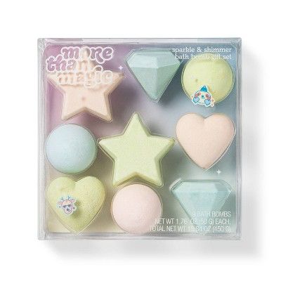 Photo 1 of Bath Bomb Set 1 Assorted Shapes - 9pc - More Than Magic