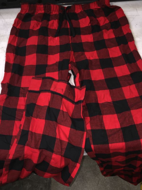 Photo 1 of Men's Plaid Flannel Pajama Pants - Wondershop™ Red SMALL
