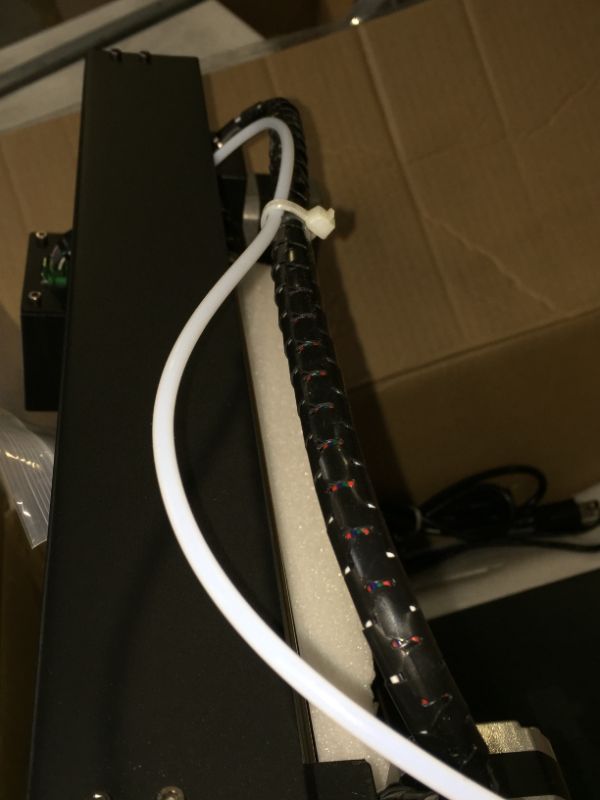 Photo 1 of ANYCUBIC MEGA PRO FDM 3D Printer Kit, 2 in 1 3D Stereo Printer & Laser Engraving, Smart Auxiliary Leveling, DIY Printer Works with TPU/PLA/ABS, Print Size 8.2(L) x 8.2(W) x 8.0(H) inches