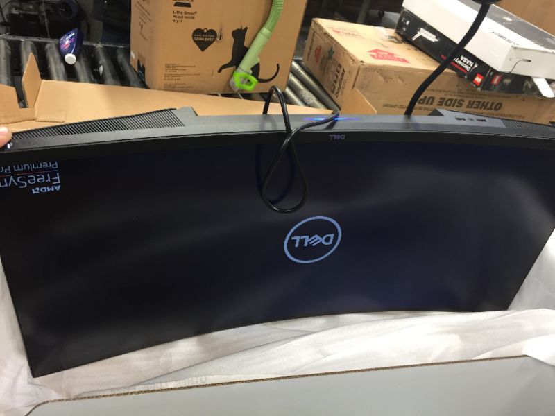 Photo 2 of Dell Curved Gaming Monitor 34 Inch Curved Monitor with 144Hz Refresh Rate, WQHD (3440 x 1440) Display, Black - S3422DWG
