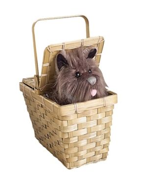 Photo 1 of Halloween The Wizard of Oz Toto in Basket Halloween Costume Accessory, Women's

