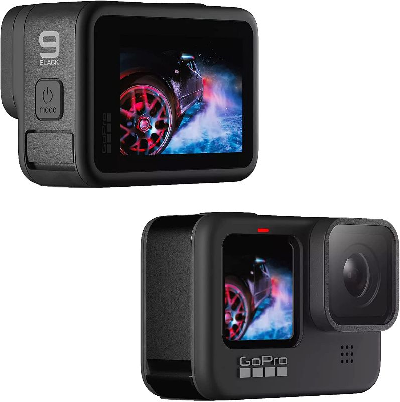 Photo 1 of GoPro HERO9 Black - E-Commerce Packaging - Waterproof Action Camera with Front LCD and Touch Rear Screens, 5K Ultra HD Video, 20MP Photos, 1080p Live Streaming, Webcam, Stabilization
