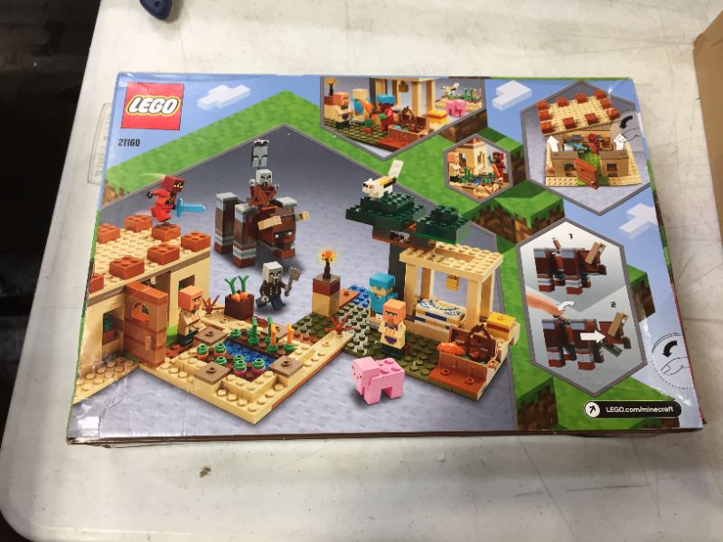 Photo 3 of LEGO Minecraft The Villager Raid 21160 Building Toy Action Playset for Boys and Girls Who Love Minecraft (562 Pieces)
