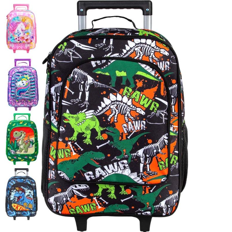 Photo 1 of Kids Luggage for Boys, Dinosaur Rolling Travel Carry on Suitcase for Toddlers Children with Wheels
