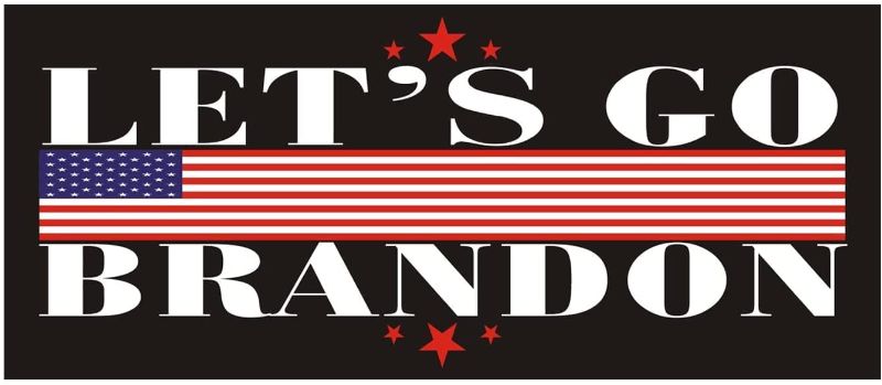 Photo 1 of 20 Pcs Let‘s Go Brandon Funny Bumper Car Sticker Pack, Let's Go Brandon Bumper Sticker, Car Decal, Waterproof Funny Sticker for Car,Windows, Water Cups, laptops, Skateboards, Bumpers, Boats,Computer (G)
