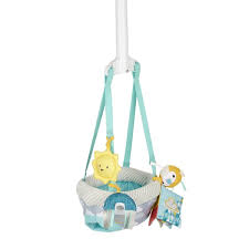 Photo 1 of Evenflo Exersaucer Sweet Skies Portable Door Jumper, 4 Removable Toys
