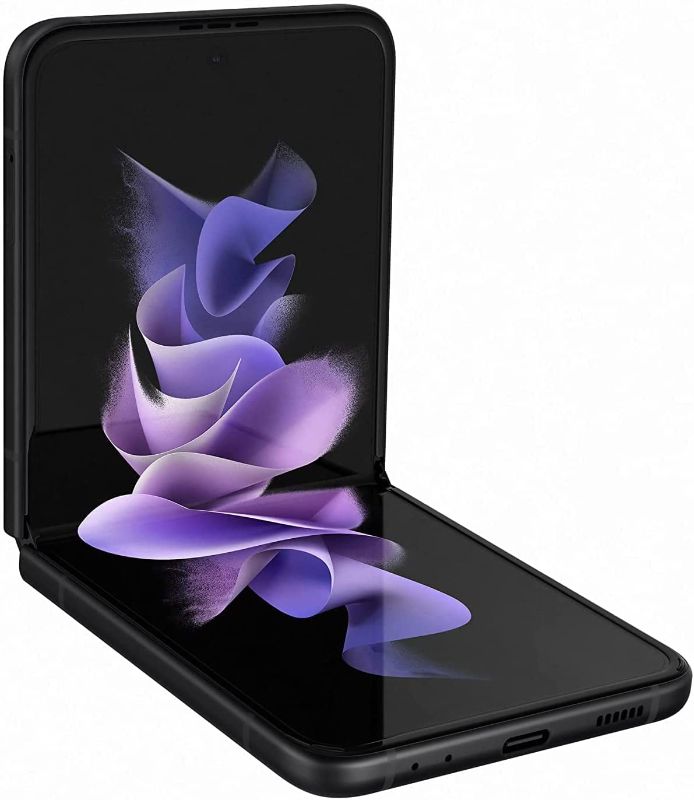 Photo 1 of Samsung - Galaxy Z Flip3 5G 128GB  - Phantom Black (FACTORY SEALED)
