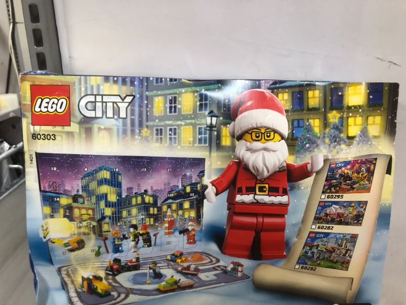 Photo 2 of LEGO City Advent Calendar 60303 Building Kit; Includes City Play Mat; Best Christmas Toys for Kids; New 2021 (349 Pieces)