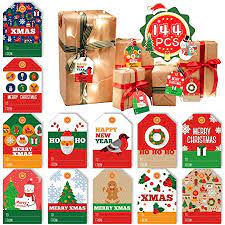 Photo 1 of ACEDINING 144 PACK CHRISTMAS PAPER GIFT TAGS 2 PACK 