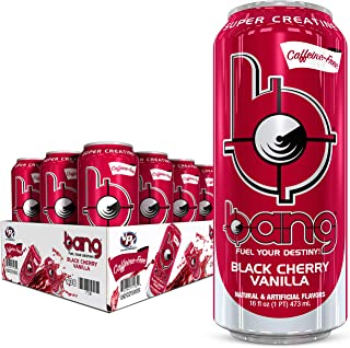Photo 1 of BANG Bang Energy Vpx Bang Rtd, Cf-, 16 (Pack of 12) Black Cherry Vanilla ,192 Fl Oz