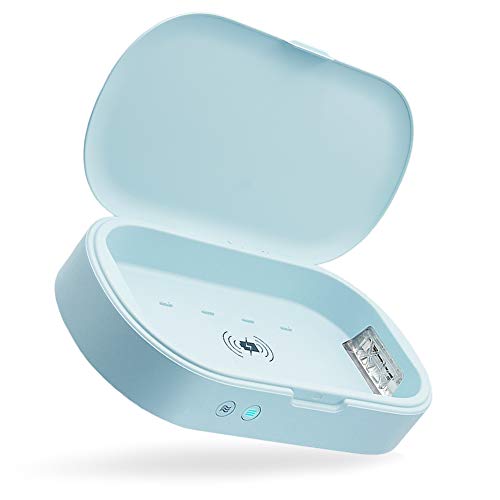 Photo 1 of YYAN Cell Phone Cleaner Wireless Charger Smartphone Aromatherapy, Blue