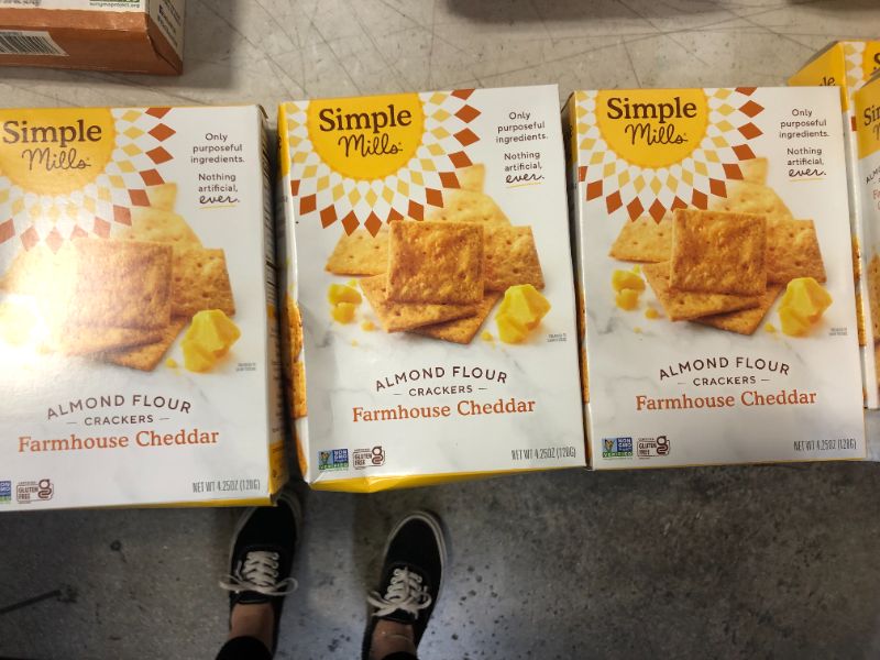 Photo 1 of 4 PACK OF CHEDDER CRACKERS 