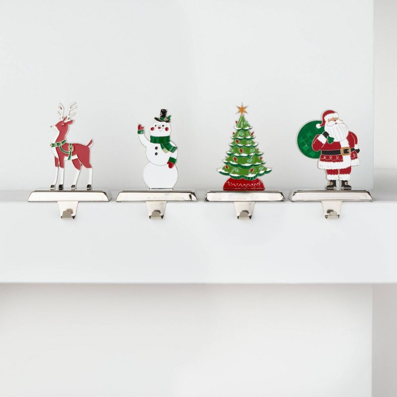 Photo 1 of 4pk Classic Christmas Icons Stocking Holder - Wondershop™
