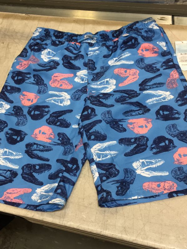 Photo 2 of Boys' Dino Head Print Swim Trunks - Cat & Jack™
XL