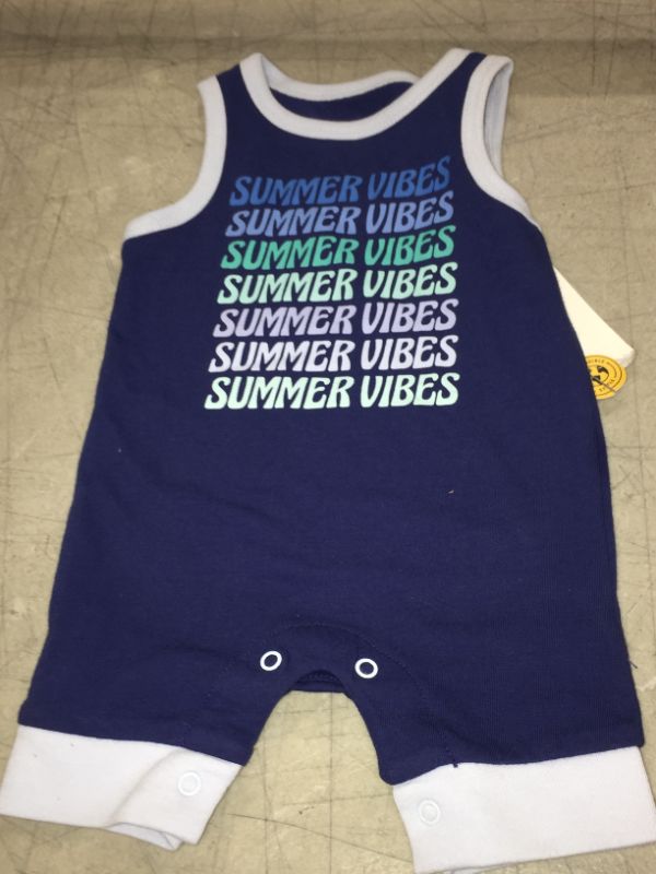 Photo 2 of Baby Boys' Summer Vibes Romper - Cat & Jack™
NB