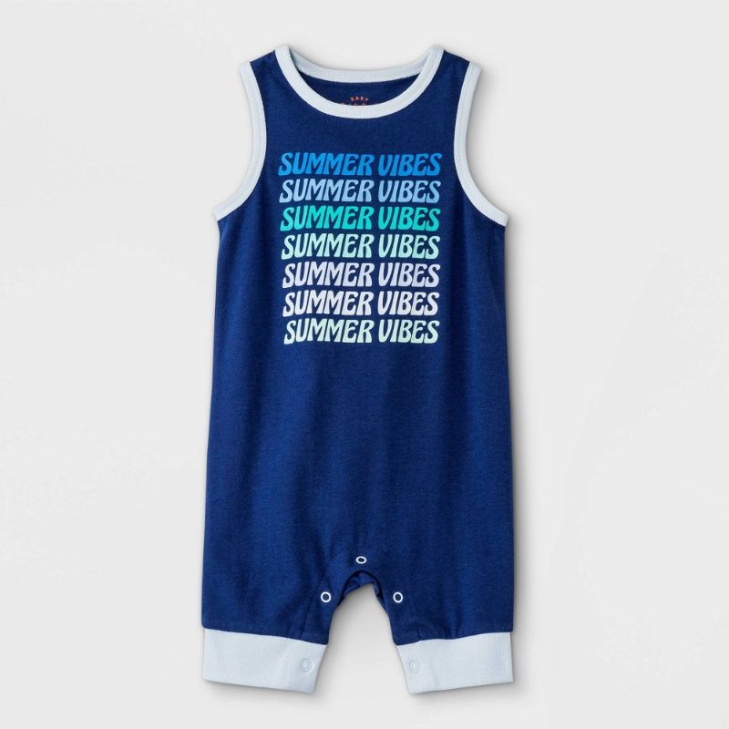 Photo 1 of Baby Boys' Summer Vibes Romper - Cat & Jack™
NB