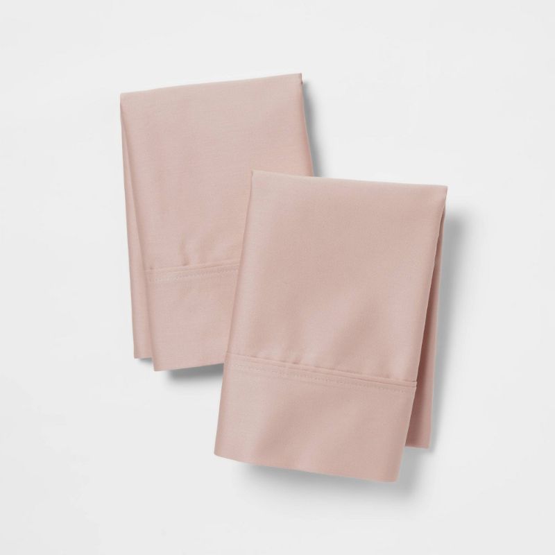 Photo 1 of 400 Thread Count Solid Performance Pillowcase Set - Threshold™ KING