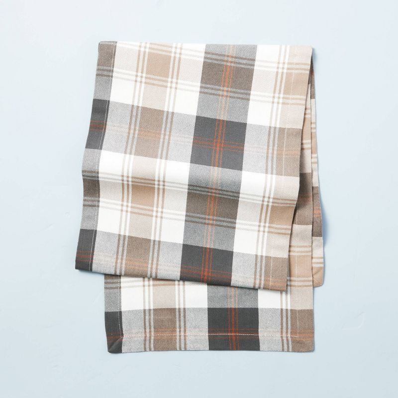 Photo 1 of Fall Tartan Plaid Table Runner - Hearth & Hand™ with Magnolia
