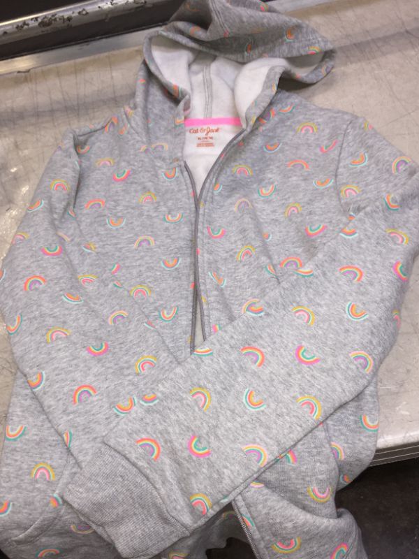 Photo 1 of CAT AND JACK KIDS XL ZIP HOODIE GREY