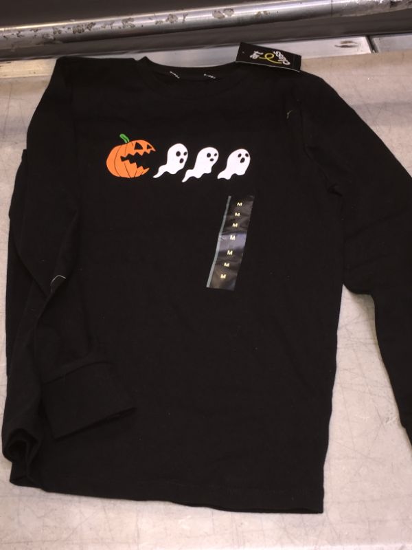 Photo 2 of Boys' Halloween Graphic Long Sleeve T-Shirt - Art Class™ MEDIUM
