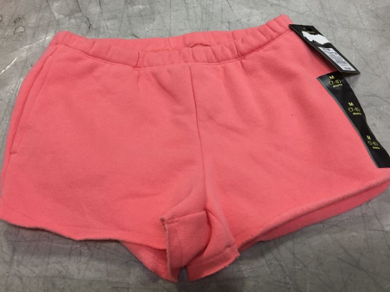 Photo 2 of Kids' Fleece Raw Edge Lounge Shorts - art class Pink M