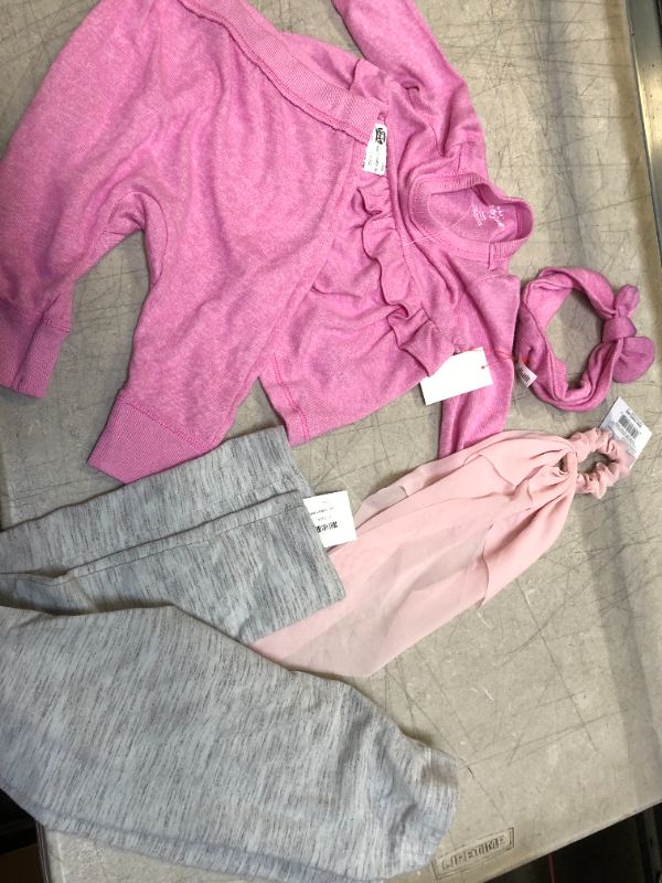 Photo 1 of GIRLS CLOTHES PINK SIZES IN PICTURE 