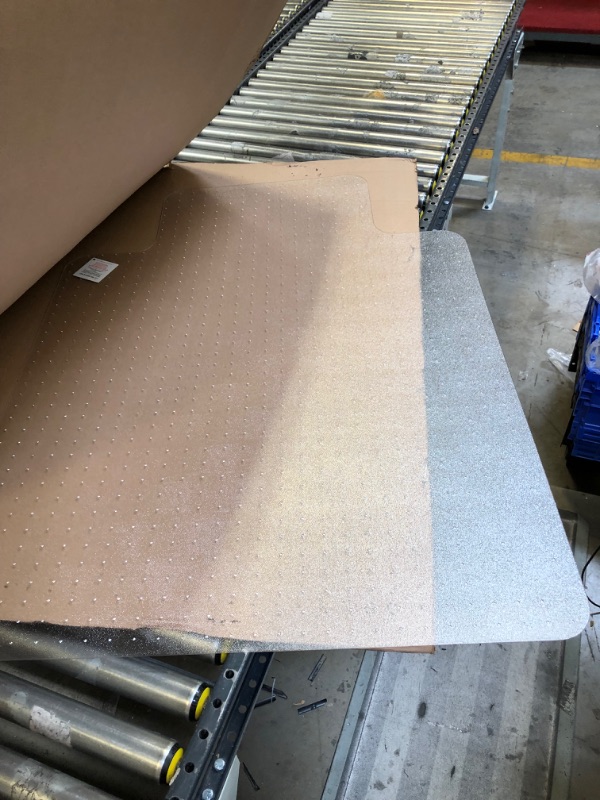 Photo 1 of chair mat with lip for carpet 48 x 36 inch 