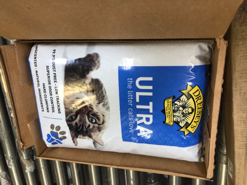 Photo 1 of Dr. Elsey's Precious Cat Ultra Unscented Clumping Clay Cat Litter, 40-lb bag