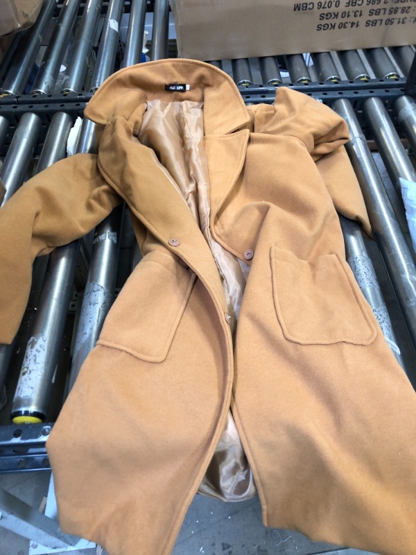 Photo 1 of FLEX SUPPLY XL COAT BROWN TAN OVERCOAT