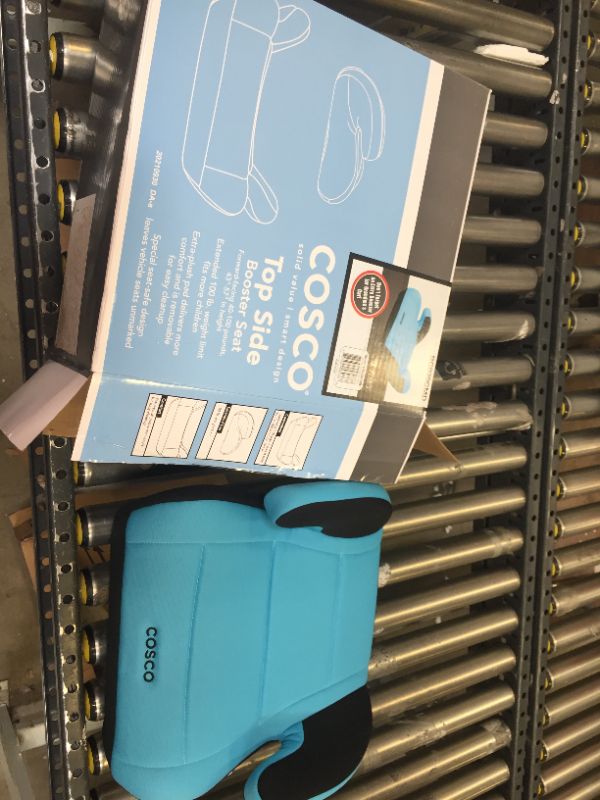 Photo 3 of Cosco Topside Backless Booster Car Seat, Turquoise