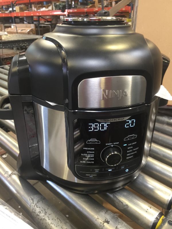 Photo 3 of Ninja Foodi 8qt 9-in-1 Deluxe XL Digital Multi Cooker with Air Fryer - Stainless