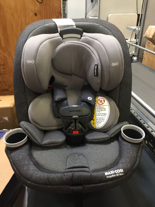 Photo 2 of Maxi-Cosi Magellan Xp Max All-In-One Convertible Car Seat with 5 Modes & Magnetic Chest Clip, Nomad Black
