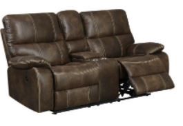 Photo 1 of Emerald Home Jessie James Power Console Loveseat in Brown U7130-21-15
BRAND NEW OPEN BOX