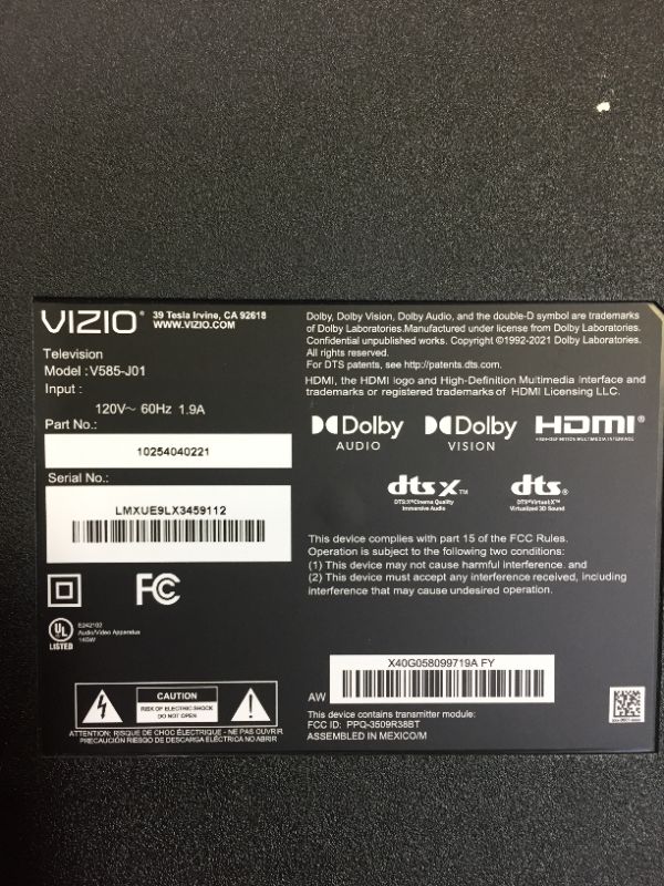 Photo 8 of VIZIO - 58" Class V-Series LED 4K UHD Smart TV