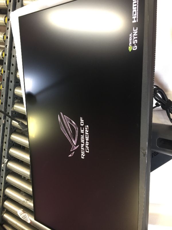 Photo 6 of ASUS ROG Swift PG329Q 32” Gaming Monitor, 1440P WQHD (2560x1440), Fast IPS, 175Hz (Supports 144Hz), 1ms, G-SYNC Compatible, Extreme Low Motion Blur Sync, Eye Care, HDMI DisplayPort USB, DisplayHDR 600