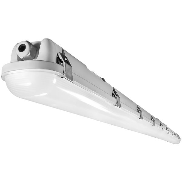 Photo 1 of 2  PACK 9750 Lumens - 75 Watt - 4000 Kelvin - 8 ft. LED Vapor Tight Fixture
