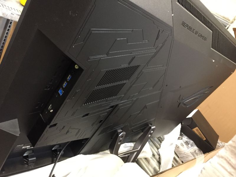 Photo 5 of ASUS ROG Strix XG438Q 43” Large Gaming Monitor with 4K 120Hz FreeSync 2 HDR DisplayHDR™ 600 90% DCI-P3 Aura Sync 10W Speaker Non-glare Eye Care with HDMI 2.0 DP 1.4 Remote Control
