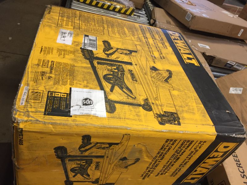 Photo 2 of DeWalt DWE7485 8-1/4 in. Compact Jobsite Table Saw