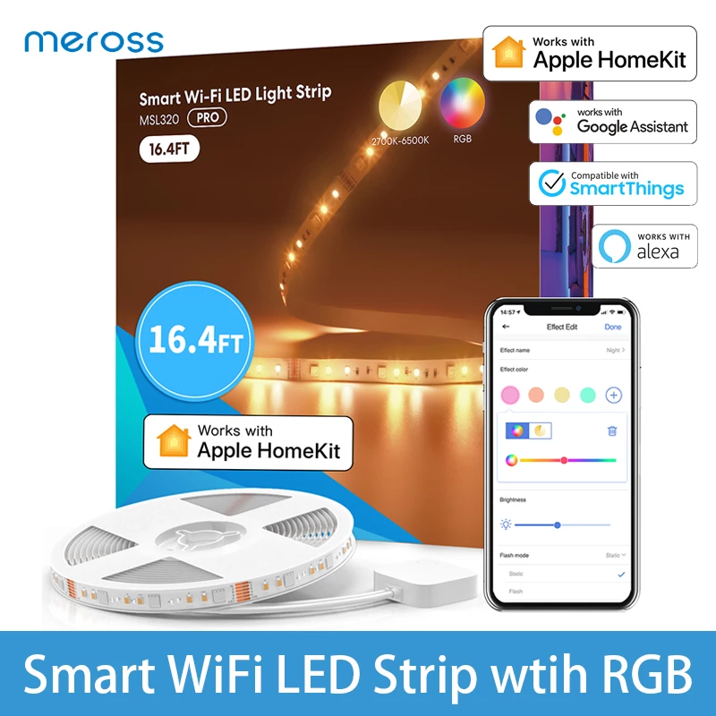 Photo 1 of Smart WiFi LED Strip wtih RGBW MSL320