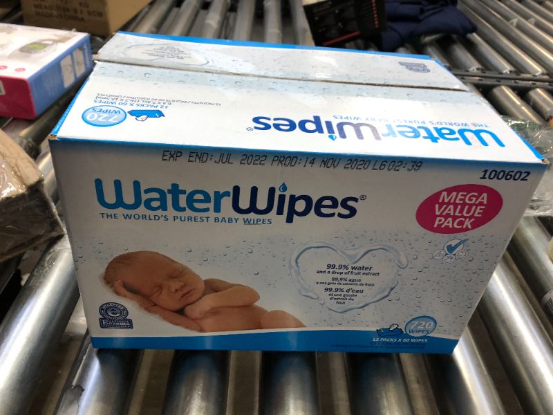 Photo 2 of WaterWipes Unscented Baby Wipes 720 wipes 