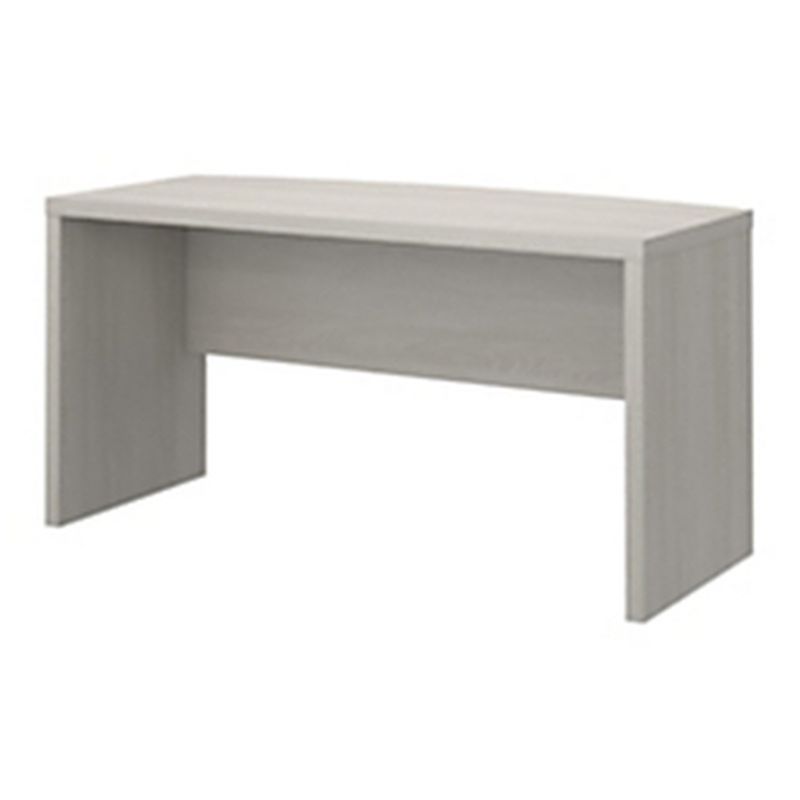 Photo 1 of Bush® - Desk - Kathy Ireland Office by Echo 60in. W Bow Front Desk - Gray
