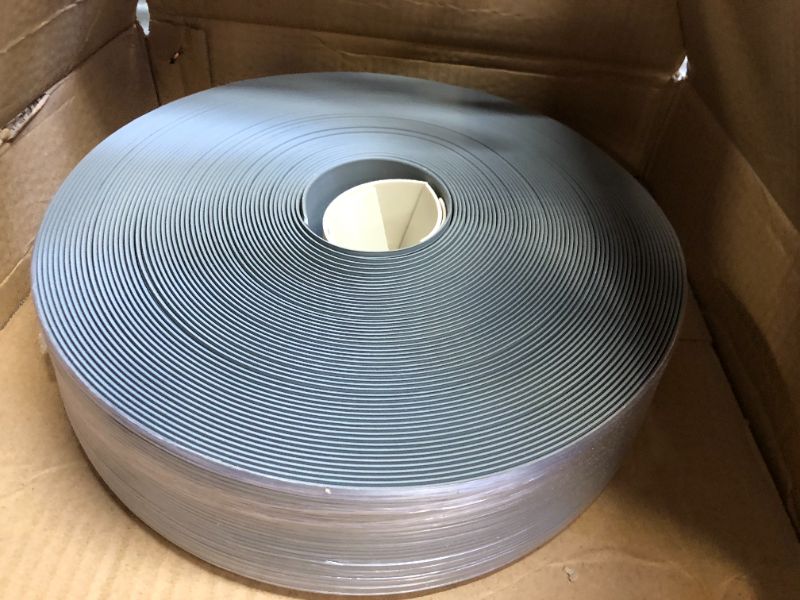 Photo 2 of  2-1/2-Inch  Dry Back Vinyl Wall Base, Silver Gray
