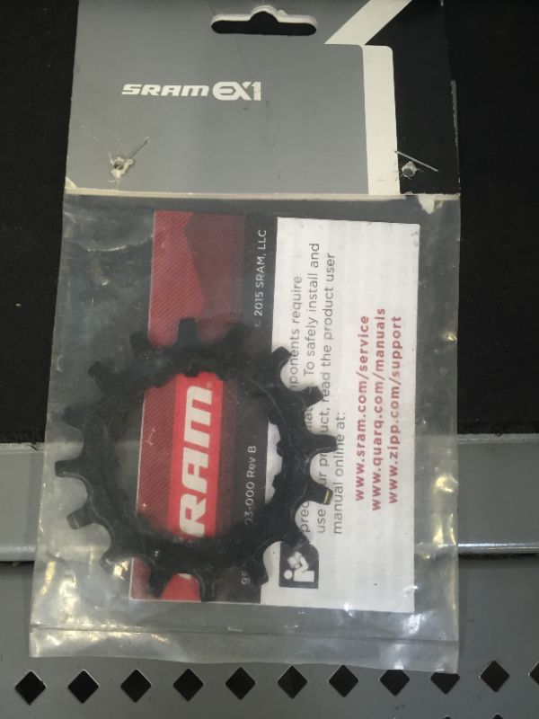 Photo 2 of  SRAM Chainring X-Sync EX1 Sprocket for Bosch Motors 16T Straight Steel Black

