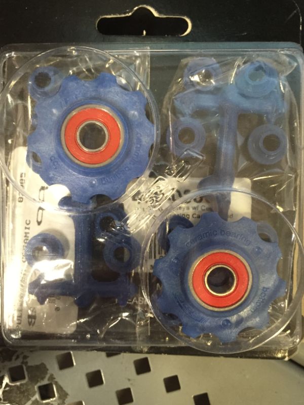 Photo 2 of  FSA RD PULLEYS CERAMIC CAMPAGNOLO BLU

