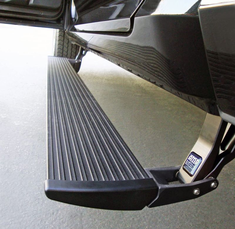 Photo 1 of AMP Research PowerStep Electric Running Boards | Plug N' Play System | For 2018/2019 Ram (1500, 2500, 3500 - All Cabs) | 76239-01A model , Black
