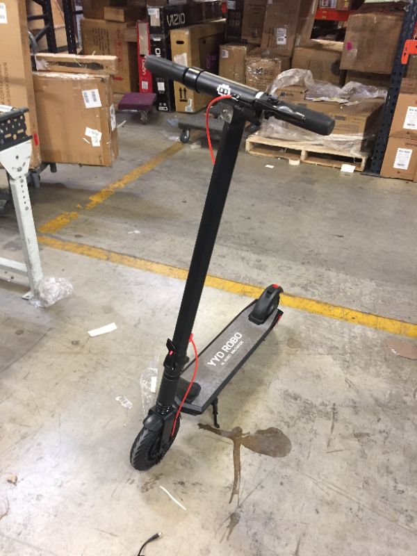 Photo 5 of YYD ROBO Electric Kick Scooter 350W Powerful Motor Max Speed 19mph for Adults, Long-Range Battery,Folding Commuter Scooters
