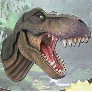 Photo 1 of "Jurassic King" T-Rex Head Wall Mount
