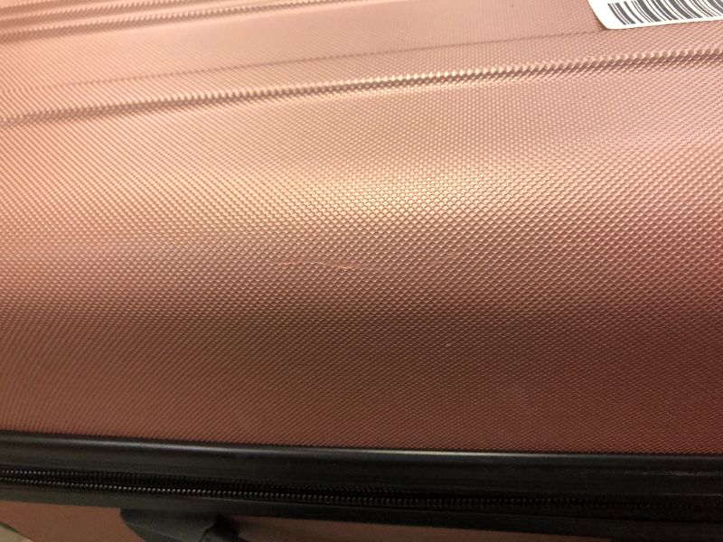 Photo 5 of Travelers Club 3-Pc. Luggage Set Rose Gold