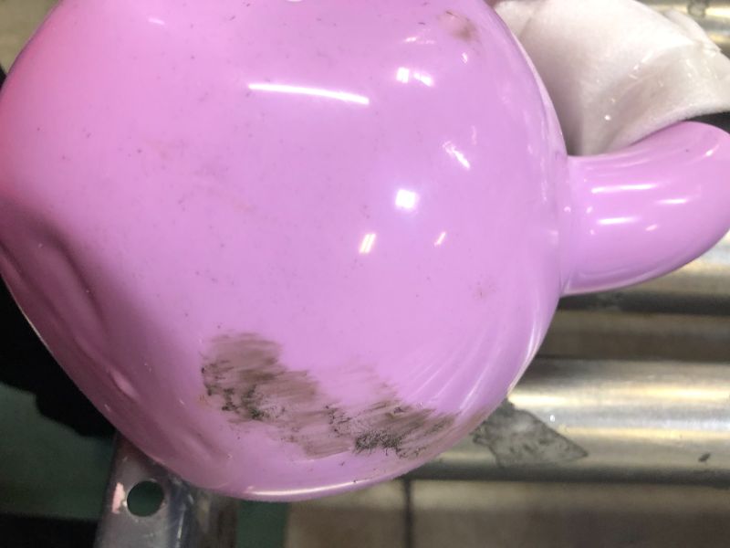 Photo 1 of amazon basic kettlebell color pink 30 pounds