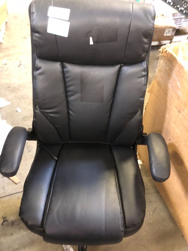 Photo 1 of 46 inches computer chair all black fully assembled 